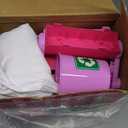 Liberry Doctor Kit for Toddlers Ages 2 3 4 5, Pretend Kids Doctor Playset with Cart, Costume and Stethoscope, Role Play Medical Toys Birthday Gift for Girls Boys (Pink)