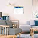 2 x Lbylyhxc 2026 Calendar - Includes January 2026 to June 2027-18 Monthly Wall Calendar 2026, 11 x 8.5 Inches.Thick Paper with Julian Dates and Block for New Year and Christmas Presents (wall calendar 2026-2027 flower)