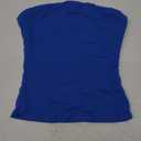 Women's Strapless TubeTop. Color Royal Blue, Size XS