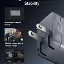 Anker Prime Charger, 100W 3-Port GaN USB C Charger Block, Foldable and Compact for MacBook, iPad, iPhone 17 Series, Galaxy S24/S23, and More