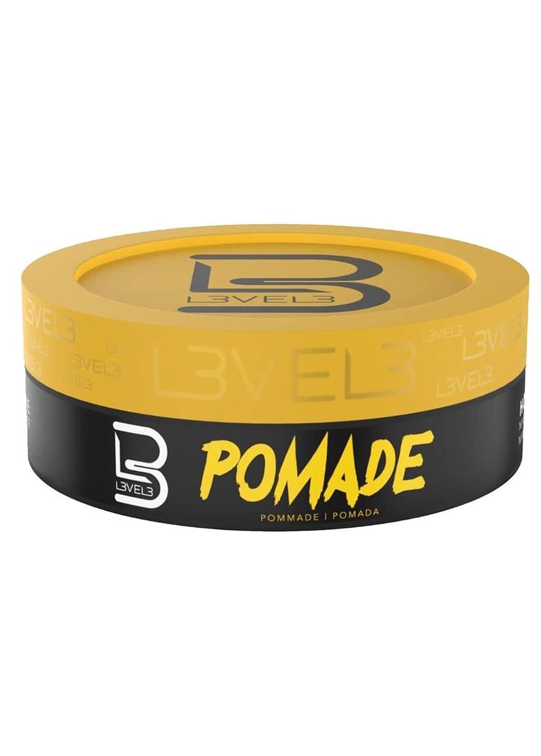L3 Level 3 Pomade - Improves Hair Strength and Volume Long-Lasting Hold Infused with Keratin 