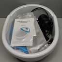 Ionic Foot Bath Detox Machine, Ion Foot Spa Machine for Home Use, Include Detox Foot Bath Soak Tub, Massage Slippers, Heating Waist Belt, 2 Super Ion Arrays, Perfect for Seniors/Parents