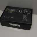 TOLOCO Massage Gun, Muscle Massage Gun Deep Tissue for Athletes with 10 Massage Heads, Electric Percussion Massager for Any Pain Relief, Valentines Day Gifts for Him Her, Silver