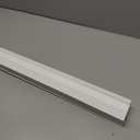 BlindsAvenue Cellular Honeycomb Cordless Polyester Shade, 9/16" Single Cell, Light Filtering, White, Size: 30" W x 48" H