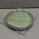 Classic Toddler Plates with Suction 2 Pcs, BPA Free Silicone Baby Suction Plates, Stick Dinner Dishes for Baby Toddler Kids, Dishwasher Safe, Stackable (Moonlit Ocean & Sage Green)