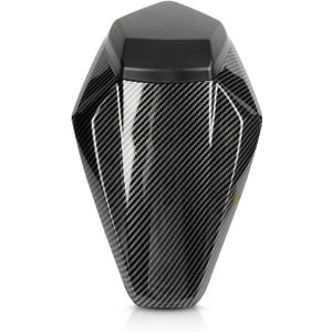 Motorcycle Rear Seat Cowl, PSLER Passenger Pillion Fairing Cover Tail Cover for Ninja ZX-6R ZX6R 636 2019-2023 Carbon Pattern