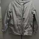 Avoogue Raincoat Women Lightweight Waterproof Rain Jackets Packable Outdoor Hooded Windbreaker (Medium, Gray)