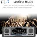 Bluetooth Car Stereo with USB AUX Inputs, Car Radio MP3 Player, Hands Calling for Vehicle Driving (5513)
