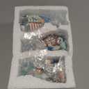 Hodao Ocean Gnome Figurines Set of 3, Nautical Resin Decor with Sailboat Anchor Helm Design, Cute Coastal Gnome Statues for Valentines Day Easter, All Season Home Decor