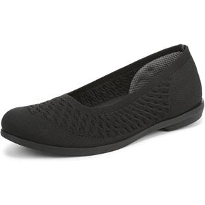 LifeStride Women's Khloe (10 Wide, Black)