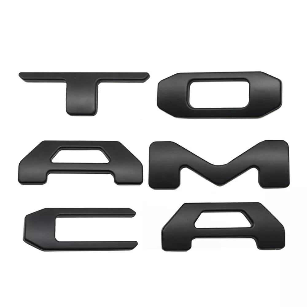 Tailgate Insert Letters Compatible with 2022 2023 2024 2025 2026 3D Raised Emblem Decals with Strong Adhesive 1206xiaoniu2 Matte Black
