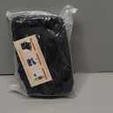 Smell Proof Bag with Combination Lock, Odorless Activated Carbon Fiber Smell Proof Container, Portable Stash Box for Travel, Home, Office & Gifts (Black1) (9x4x5)