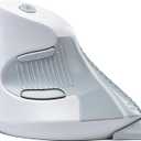 DeLUX Wired Vertical Ergonomic Mouse, with 6 Programmable Buttons, 4200DPI, Removable Palm Rest, Reduces Wrist Pain and Carpal Tunnel for Medium Hands (M618XU-White)