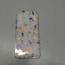 Unov Case for Galaxy A17 / A26 / F17 / M17, Crystal Clear Phone Case with [Anti-Slip Embossed Pattern], Shockproof Slim Protective [Anti-Yellowing TPU] Back Cover, Flower Garden