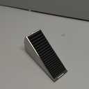 Heavy Duty Door Stopper, Large Door Stopper for Bottom of Door, Adjustable Spring Loaded Door Stoppe Up to 3 in Tall Door Stop Wedge