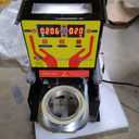 WantJoin Cup Sealing Machine Full Automatic Cup Sealer Machine 90/95mm Electric Cup Sealing Machine 500-600 Cups/H Digital Control LCD Panel Cup Sealer for Bubble Milk Tea Coffee Black (9.84"L x 15.4"W x 20.8"H)