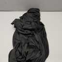 Hemmotop 7.2 ft Black Arch Backdrop Cover (No Arch Stand), Double-Sided Spandex Arch Covers Stretchy Backdrop for Party, Wedding, Birthday, Baby Shower, Reusable for Balloon Arches