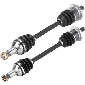 Youxmoto Front CV Axle Fit for Arctic CAT 4x4 400 450 500 650 700 2006 2007 2008, 2009-2014, 4340 Chromoly Steel Drive Half Shaft, for 0502-812 1502-344 0502-813 1502-345 (2*Front Left/Right Axles)