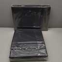 SUIN1-Inch 3-Ring-Binder, Customizable Clear View Cover, for US Letter Size 8-1/2 x 11'', Perfect for Office/School (Black - 12 Packs)