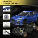 RIAARIO 1/10 Brushless RC Car, RTR, 40+ MPH, 4WD, Carbon Fiber, Ages 14+