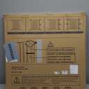 Cumbor 29.7-40.6" Baby Gate for Stairs, Mom's Choice Awards Winner-Dog Gate for Doorways, Pressure Mounted Auto-Close Pet Gates for Dogs Indoor, Safety Child Gate with Easy Walk Thru Door, White