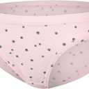 Hanes Girls' Cotton Stretch Underwear, 12