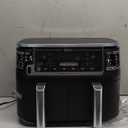 Ninja DZ550 Foodi 10 Quart 6-in-1 DualZone Smart XL Air Fryer with 2 Independent Baskets, Thermometer for Perfect Doneness, Match Cook & Smart Finish to Roast, Dehydrate & More, Grey