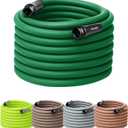 Flexzilla Colors Garden Hose 5/8 in. x 100 ft., Lightweight All-Weather Water Hose, Durable and Flexible, Leak-Free Connections, Forest Green