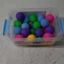 Stress Balls Bulk for Kids and Adults: 50 Pack Mini Squishy Ball for Anxiety Relief - Color Changing Sensory Ball Fidget Toys for Autistic Children, Classroom Prizes Goodie Bag Stuffers (1.8")