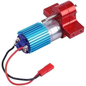 Dilwe RC , Metal Speed Change with 370 Brush Motor for WPL 1633 RC Car(Red)