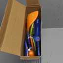 Fuwidvia 3 Pack Airplane Launcher Toys, 13.2'' LED Foam Glider Plane Toy for Boys, 2 Flight Modes Outdoor Flying Toys Birthday Gifts for Boys Girls 4 5 6 7 8 9 10 11 12 Year Old (Blue&Green&Orange)