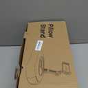 Kindle Pillow Stand for Bed, Adjustable Tablet & Phone Holder for iPad, Kindle, Couch – Snack & Drink Holders, 50 Disposable Liners & Washable Pillow Cover(Pink