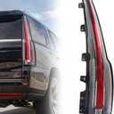 Huray Right LED Tail Light Fit for Cadillac Escalade 2015-2020 RH Taillight Rear Brake Lamp Assembly OE Style Accessory Replacement for GM2801277 84214004 (Passenger Side)