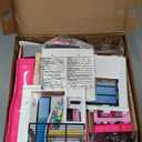 Barbie DreamHouse Dollhouse with 75+ Accessories and Wheelchair Accessible Elevator, 10 Play Areas, 3 Custom Light Settings & Music