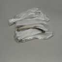 Goldenwarm Curved Cabinet Handles Solid Zinc Alloy Hardware for Dresser Brushed Nickel Drawer Pulls 5 Inch Hole Center, 10 Pack