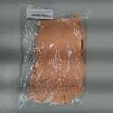 SwaddleDesigns Softest Cotton Baby Pajama Gown with Foldover Mitten Cuffs for Infant Boy and Girl, Newborn, 0-3 Months (Heathered Peach Blush)