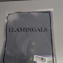 Flamingals Casual Long Sleeve V Neck Tops Solid Waffle Knit Button Front Shirts for Women M