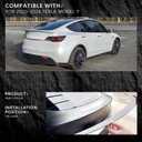 Rear Spoiler Wing Compatible with 2020-2024 Tesla Model Y