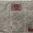 XL Water Resistant Zipper Document Holder, Fits Manila Folder, Rustic Extra Large Waxed Canvas Pouch Full Grain Leather, Inner Pockets, Carabiner, Hold Books, A4 Handouts, Travel Accessories. Olive.