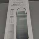 Momcozy 22oz Portable Breast Milk Cooler for Outdoor, Life Saver with 360 Total Cooling for 24 Hours, Larger Capacity Travel Breastmilk Chiller with 2pcs Baby Bottles for Breastmilk Storage, Blue