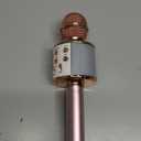 Bluetooth Karaoke Microphone Wireless: Karaoke Mic with Led Lights for Adults Kids Singing - Perfect Toys for Girls Birthday Gifts