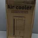 Portable Evaporative Air Cooler, Quiet Windowless Swamp Cooler with 4 Ice Packs, 2 Gallon Water Tank, Remote Control, 4 Modes & 3 Speeds, Oscillating Cooling Fan for Bedroom, Living Room and Office