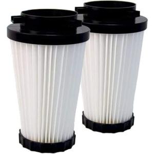 HQRP 2-Pack HEPA Filter Replacement for Dirt Devil F2 470880, 3SFA11500X compatible with Dynamite 084650, Quickvac, Power Stick, Power Reach Upright Vacuums