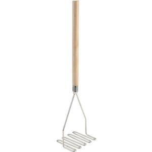 Winco Square Potato Masher, 5.25-Inch,Silver