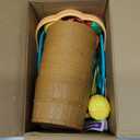 Cutting Play Food Toys for Kids, Pretend Play Kitchen Accessories, Cutting Food Sorting Toy, Fake Fruits/Vegetables Set with Shopping Storage Basket, Plastic Board and Knife, Birthday Gift