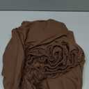 Full Fitted Bed Sheet - Bottom Single Fitted Sheet Only - Ultra-Soft Hotel Luxury Bedding w/ 8-16 Inch Deep Pockets - Breathable, Cooling & Wrinkle Free - Easy-Care, Fade & Shrink Resistant - Brown