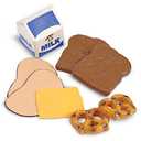 Learning Resources Healthy Lunch Basket - 17 Pieces, Ages 3+ Pretend Play Food for Toddlers, Preschool Learning Toys, Kitchen Play Toys for Kids