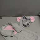 Baby Mouse Costume Boy Girl Long Sleeve Fleece Jumpsuits Romper with Ears Hat Toddler Halloween Outfit. 6-12M