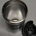 Contigo West Loop Stainless Steel Travel Mug with AUTOSEAL Lid, 16oz., Stainless Steel/Black