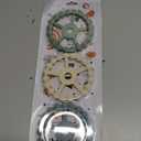 3 Pack Ring Teether Baby Infant Toys, Baby Essentials, Silicone Teething Ring Toys for Babies 0-6 Months, Seposeve Toddler Teethers 6-12 Months 12-24 Months, Infant Teething Relief, Green Blue White